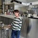 Kids' Striped Long Sleeve Cotton Top Ages 2-7