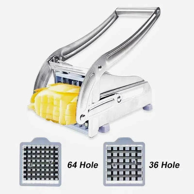 Stainless Steel French Fry and Vegetable Cutter Slicer