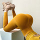 Women's Seamless High-Waist Push-Up Knit Gym Leggings