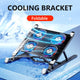 RGB Foldable Laptop Cooling Pad with 2-4 Silent Fans