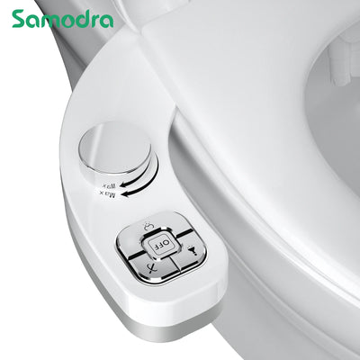 SAMODRA Non-Electric Dual Nozzle Bidet Attachment