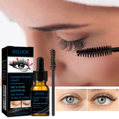 Castor Oil Eyebrow and Eyelash Growth Serum