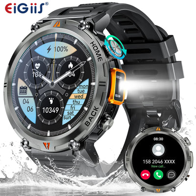 EIGIIS KE3 Bluetooth Smartwatch with Health Monitor