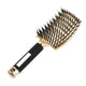 Bristle Exfoliating Hair Brush for Curly Wavy Hair