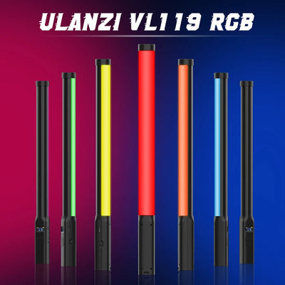 Ulanzi VL119 19.68-Inch RGB LED Photography Stick Light
