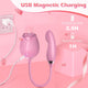 2-in-1 Sucking and Licking Intimate Vibrator