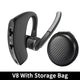 VAORLO V9 Bluetooth Business Sport Headset with Mic