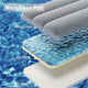 Hands-Free Flat Mop and Bucket Set with 4 Microfiber Pads