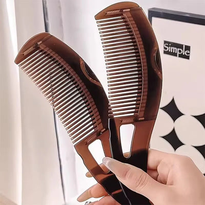 Dandruff Removal Scalp Hair Combs Hair Dressing Comb Self-Cleaning Anti-Static Massage brushes Hair Salon styling tools