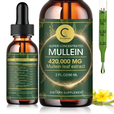 Mullein Lung Detox Drops 60ml Respiratory Support