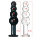 Large Glass Anal Plug for Intimate Wellness