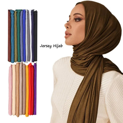 Women's Modal Cotton Jersey Hijab Scarf