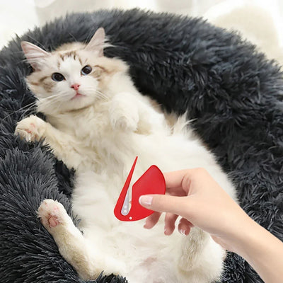 Pet Cat and Dog Grooming Dematting Comb for Shedding