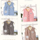 Kids' Velvet-Lined Warm Puffer Vest Jacket