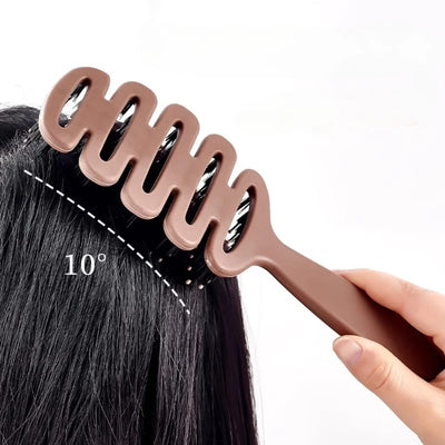 Boar Bristle Anti-Static Paddle Hair Brush