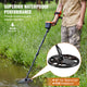 VEVOR 10-Inch Waterproof Metal Detector with LCD Display