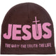 Windproof Letters Knitted Cold Weather Hat Unisex