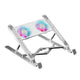 RGB Foldable Laptop Cooling Pad with 2-4 Silent Fans