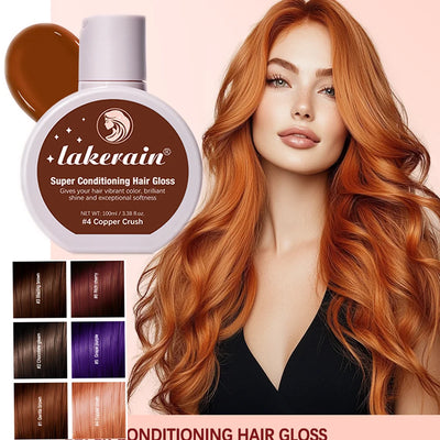 Semi-Permanent Hair Gloss Super Glaze Color Conditioning