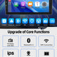ESSGOO 2-DIN Android 14 Car Stereo with CarPlay and GPS