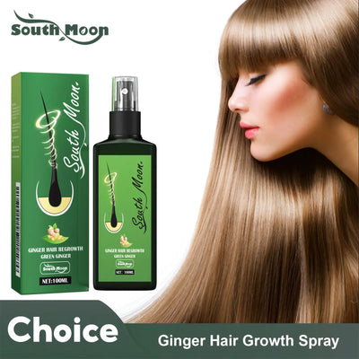Ginger Hair Growth Spray Anti-Loss Nourishing Root Treatment
