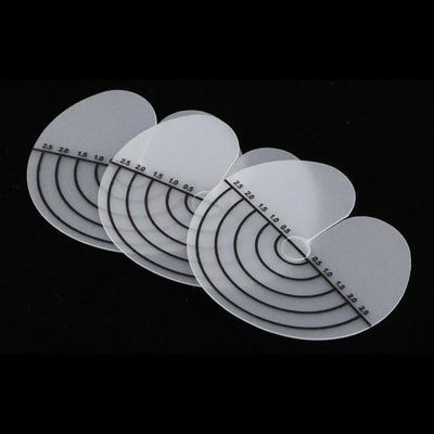10pcs Fashion Easy Tools Heat Scalp Protector Shields For Hair Extension Useful Styling Tools Hair Heat Fusion Template Disk
