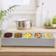 Stainless Steel Countertop Spice Rack and Pan Organizer