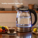 2L Glass Electric Kettle 1000W Fast Boiling