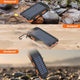20000mAh Solar Power Bank with Flashlight Waterproof