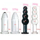 Large Glass Anal Plug for Intimate Wellness