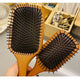 Wooden Anti-Static Airbag Scalp Massage Comb