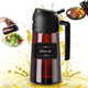 2-in-1 470ml Light-Blocking Oil Sprayer and Dispenser Bottle