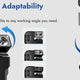 WUBEN G5 400 Lumen RGB EDC Pocket Flashlight