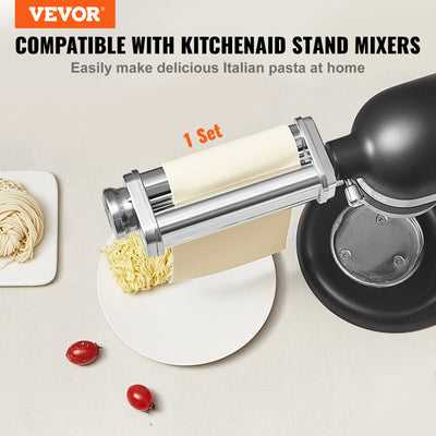 Stainless Steel Pasta Roller Attachment for KitchenAid