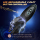 Electric Pulse Glans Stimulator 9 Vibration Modes