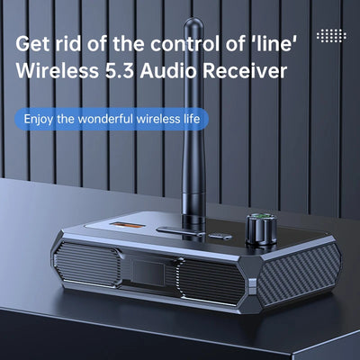 Bluetooth 5.3 Audio Receiver USB RCA AUX and Optical Fiber