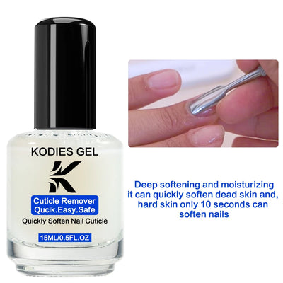 Cuticle Remover Gel 15ml Gentle Exfoliator