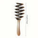 Long-Handle Anti-Static Volumizing Bristle Hair Brush