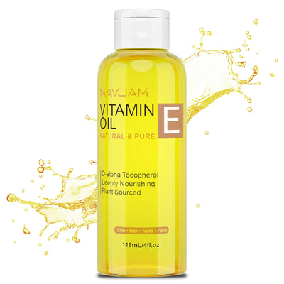 Pure Vitamin E Oil for Skincare and Brightening
