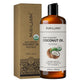 USDA Organic Cold-Pressed Coconut Oil for Skin Face and Hair