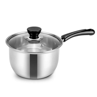 Japanese Non-Stick Stainless Steel Saucepan with Lid