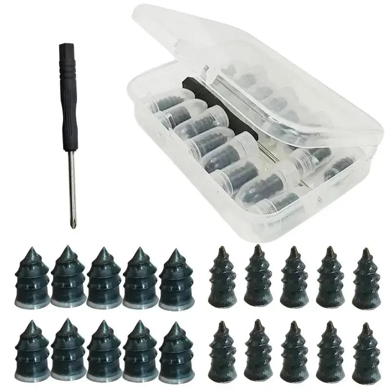 Tire Puncture Repair Rubber Nail Screws Pack
