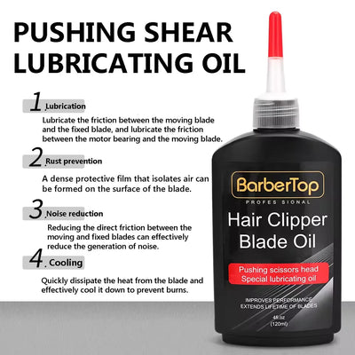 Hair Clipper Blade Oil Anti-Rust Lubricating for Electric Shaver