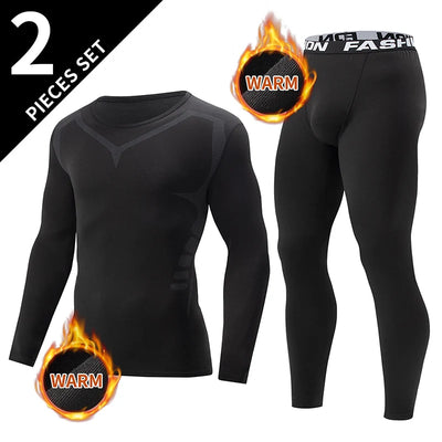 Men's Long Sleeve Base Layer Set