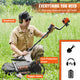 VEVOR 10-Inch Waterproof Metal Detector with LCD Display