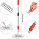 360 Spin Mop and Bucket Set with 3 Microfiber Heads