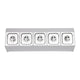 Stainless Steel Countertop Spice Rack and Pan Organizer