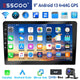 ESSGOO 2-DIN Android 14 Car Stereo with CarPlay and GPS