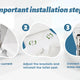 SAMODRA Non-Electric Dual Nozzle Bidet Attachment