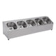 Stainless Steel Countertop Spice Rack and Pan Organizer